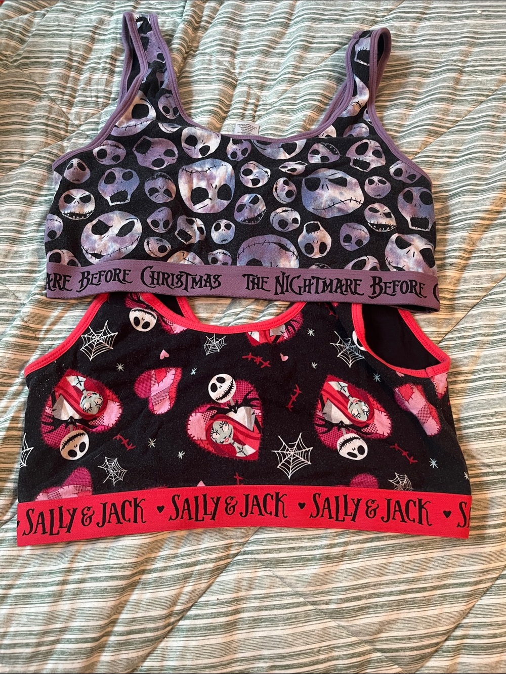 The Nightmare Before Christmas Sleep Bras - Torrid size 1